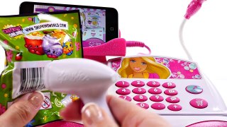 Barbie App-rific Cash REGISTER - 51 Piece Barbie Checkout Toy Unboxing
