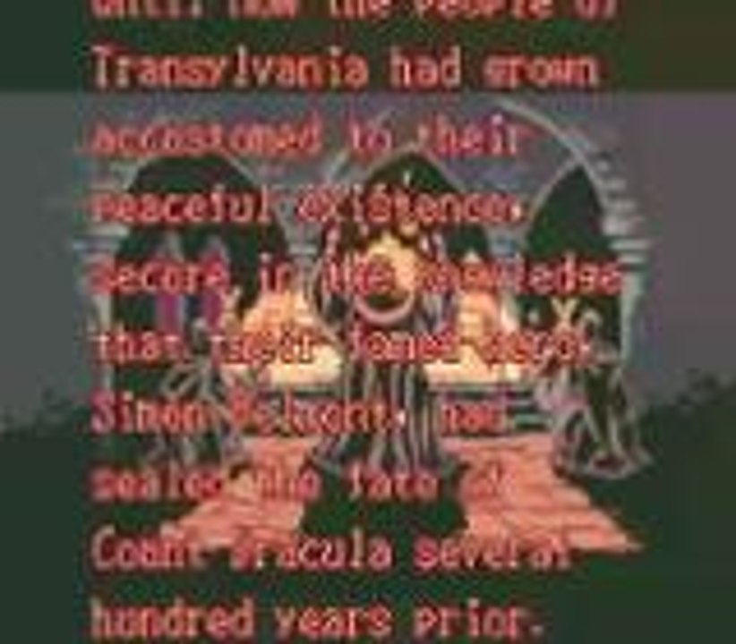 Castlevania Dracula X Intro