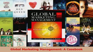 PDF Download  Global Marketing Management A Casebook PDF Full Ebook