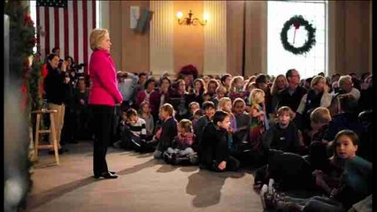 Clinton criticises Republicans for their position on gun control, climate change