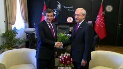 Davutoğlu-Kılıçdaroğlu Görüşmesi (1)