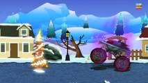 Haunted House Monster Truck VS. Santa | Episode 9 | Christmas Special