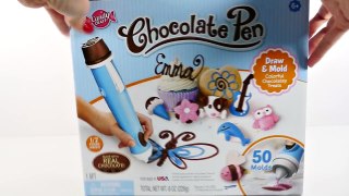CANDY PEN --- Make Chocolate SURPRISE EGGS and Drawing Yummy Treats by DCTC