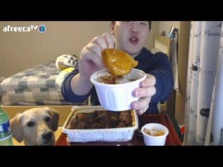 치킨은 지겨우신가요? 그렇다면 안동찜닭 먹방!![양띵TV미소]