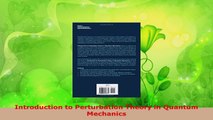 Download  Introduction to Perturbation Theory in Quantum Mechanics Ebook Free