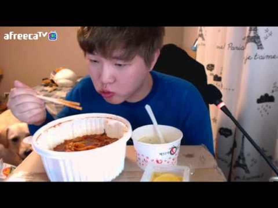 매워도 끌린다! 엽기떡볶이(어묵) + 주먹밥 + 튀김 + 계란찜 먹방!! #2편(완결)[양띵TV미소]먹방