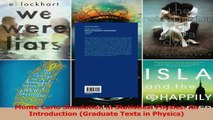 Read  Monte Carlo Simulation in Statistical Physics An Introduction Graduate Texts in Physics PDF Free