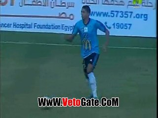 "محمد يحيى"يتقدم بالهدف الاول لـ غزل المحلة فى طلائع الجيش