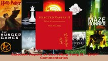 Download  Selected Papers of Chen Ning Yang II  With Commentaries Ebook Online