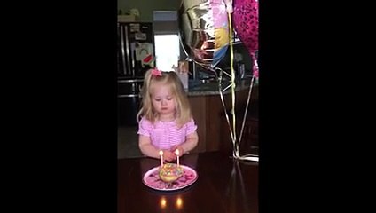 Cutie Pie Lights Her Hair On Fire