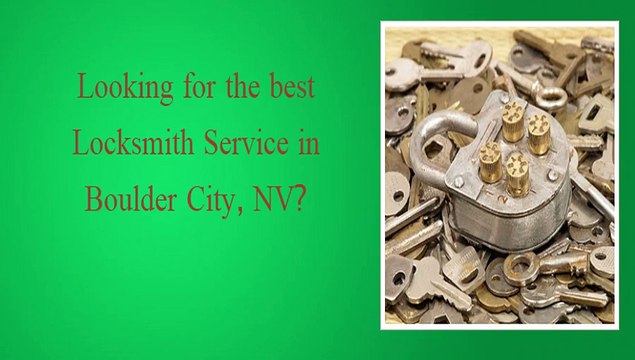 Boulder City, NV Mobile Locksmith Services