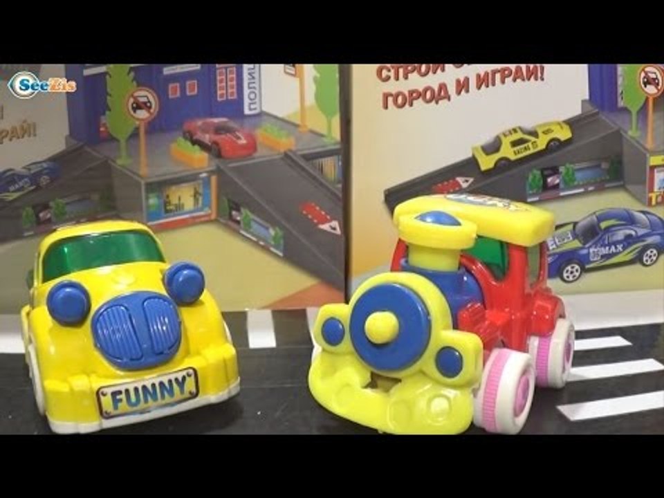 Мультфильмы про машинки и дорожные знаки для де...
