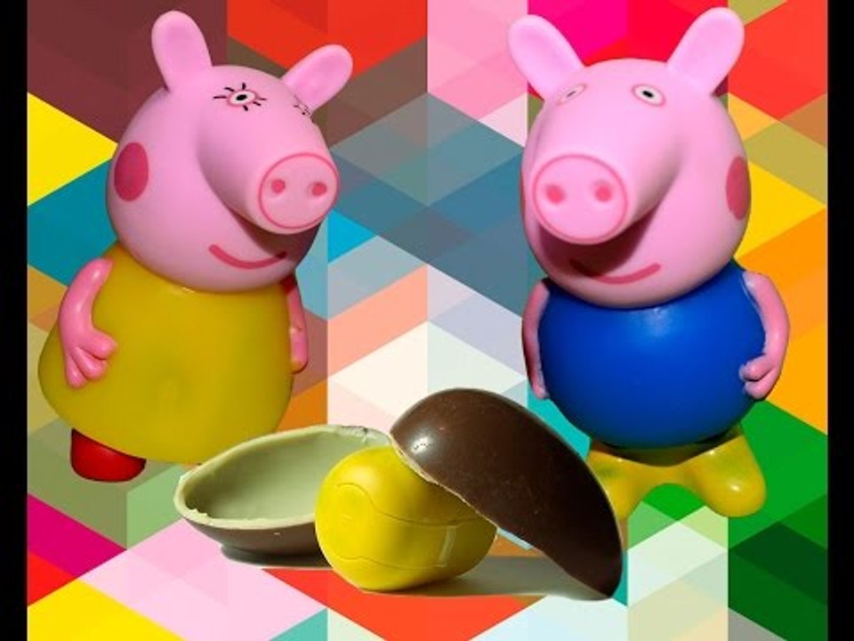 Игрушечные истории Видео для Малышей - Свинка Пеппа и Киндер Сюрприз: Тачки