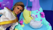 FROZEN ELSA in Barbie Swan Lake Story PART 2 ❤ Hans Kidnaps Elsa Disney Princess DisneyCar