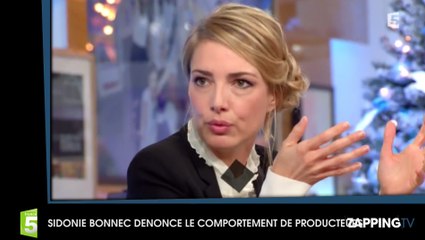 C à Vous : Sidonie Bonnec dénonce le comportement déplacé et sexiste de certains producteurs télé (vidéo)