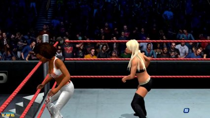 WWE Smackdown Vs Raw 2011 - Maryse Vs. Alicia Fox