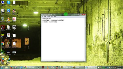 how to set up password on routers
