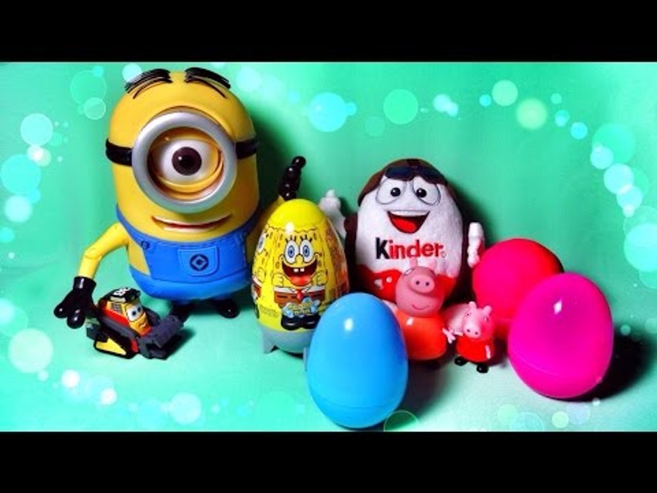 ✔ Шоколадные Яйца - Киндер Сюрприз. Друг всех детей - Губка Боб / SpongeBob SquarePants ✔