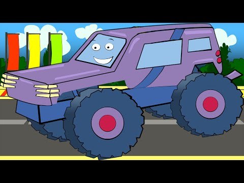 ✔ Zabawki | Maszyny | Bajki dla dzieci Monster Truck Compilation - Kompilacja