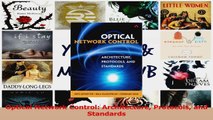 Download  Optical Network Control Architecture Protocols and Standards PDF Free