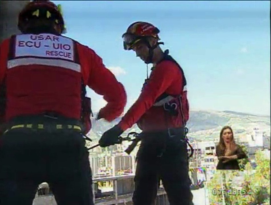 La heroica labor de los bomberos