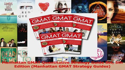 PDF Download  Manhattan GMAT Quantitative Strategy Guide Set 5th Edition Manhattan GMAT Strategy Read Online