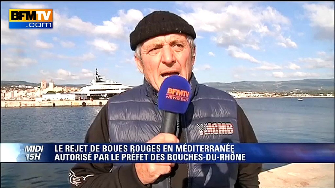 Rejets dans les Calanques:  les pêcheurs veulent "une station d'épuration à 100%"