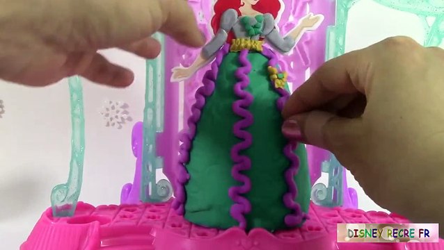 Pâte à modeler Princesse Salle de Bal Créations Royales Cendrillon Raiponce Belle Arielle Play Doh