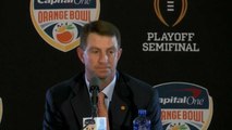 Dabo Swinney Talks Clemson Suspensions