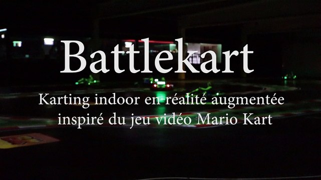 BattleKart : un jeu de karting indoor inspiré du jeu vidéo Mario Kart
