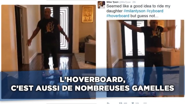 L'hoverboard, c'est aussi de nombreuses gamelles!