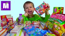Посылка с японскими сладостями распаковка Tokyo treat MailBox with Japanese Candy unboxing