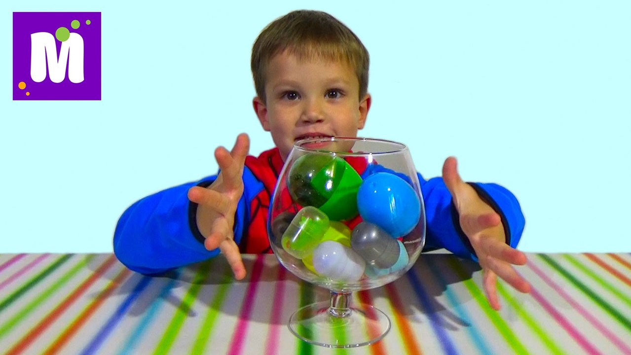 Лизуны и слизни в яйцах сюрприз игрушки динозавры slimy toys in surprise eggs