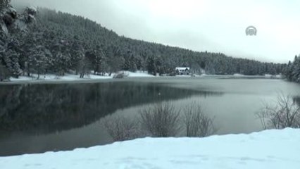 Abant ve Gölcük'te Kar Yağışı