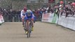 Coupe de France de cyclo-cross 2015 : L'arrivée des Dames pour la 2e place à Flamanville