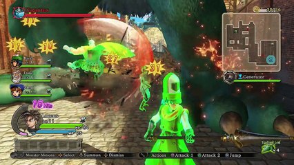 PS4 - Dragon Quest Heroes - Part 12 - Big-Eye Boulevard - Showdown - Blue Behemoth
