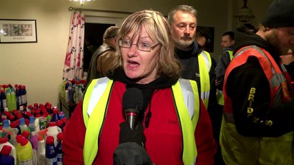 British bikers start anti-looting patrols after floods