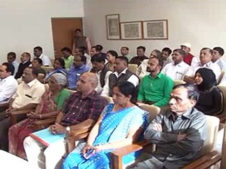 Gandhinagar Nagar Palika cheque distribution by Gujarat CM