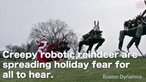 Creepy robotic reindeers are spreading holiday fear