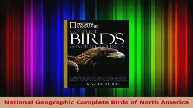 National Geographic Complete Birds of North America Download