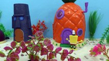Spongebob Squarepants & Thomas and Friends Play Doh Story Episode - Lucky Day - Nickelodeo