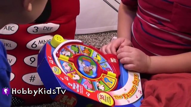 Worlds BIGGEST CELL PHONE Surprise! Toys, Old Phones + HobbyBaby Toys HobbyKidsTV