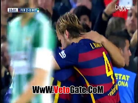 ميسى يتقدم بالهدف الثانى برشلونه فى ريال بيتس