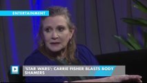 'Star Wars': Carrie Fisher blasts body shamers