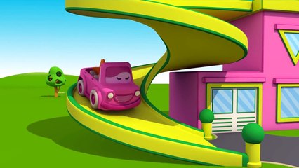 The Clever Cars Build a HOUSE! Childrens 3d Cartoons