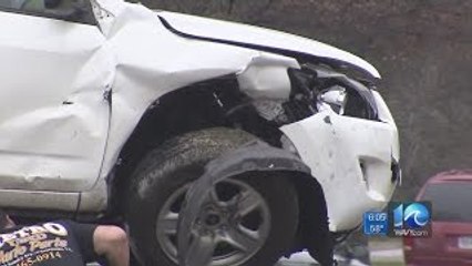 Police officer, two others injured in Norfolk car crash
