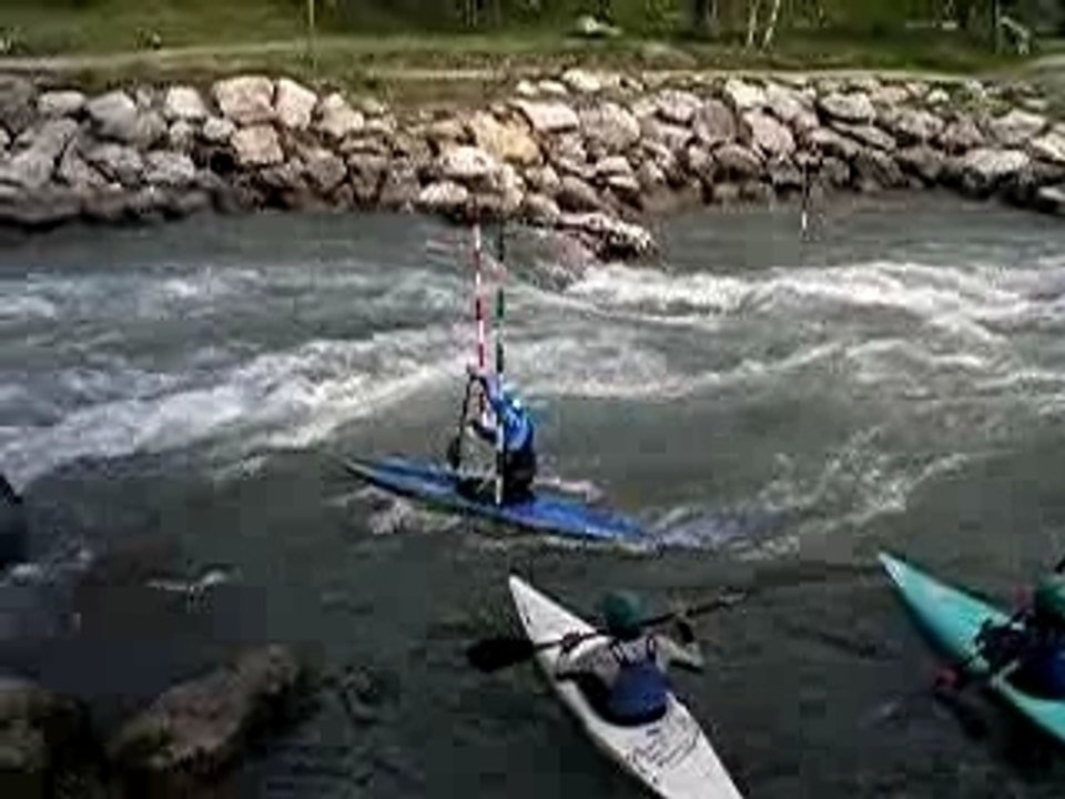 kayak canoé c1 slalom bourg st maurice