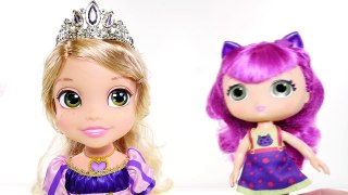 Little Charmers Magical Wand Hazels Broomstick and Disney Princess Rapunzel Playdoh Makeo