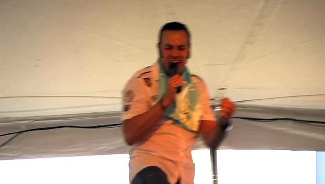 Mario Kombou sings 'Hurt' Elvis Week 2011