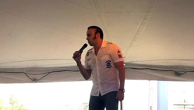 Mario Kombou sings 'Just Pretend' Elvis Week 2011